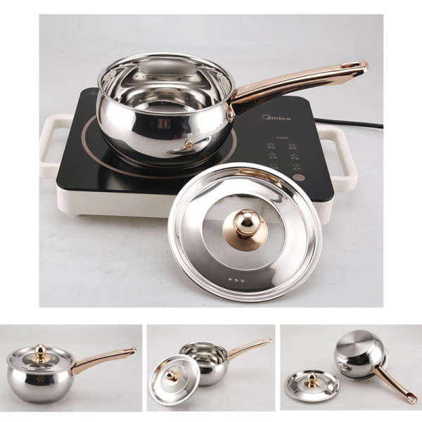 Cooking Pots Set Factory Supplying 12 pcs Cookware Drum-shaped Soup Pot - Image 6